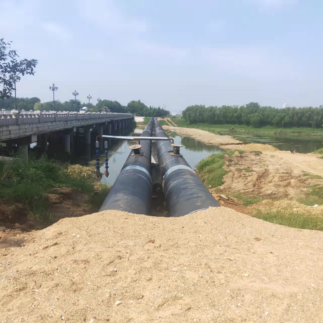 济宁热力通气管道内部清洗输油管道清洗